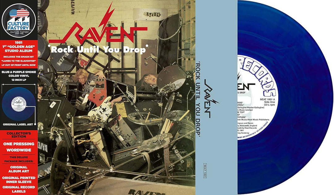 Rock Until You Drop, Vinyl