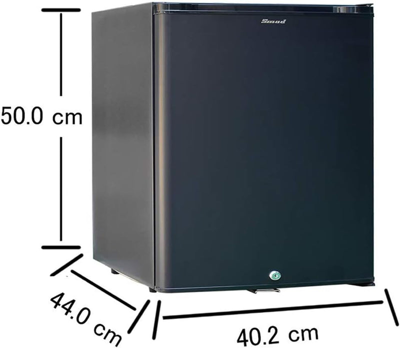 Smad Mini Wohnmobil Kühlschrank 30L, Absorber Kühlschrank 12V/230V, Leise Minibar mit Schloss für Au