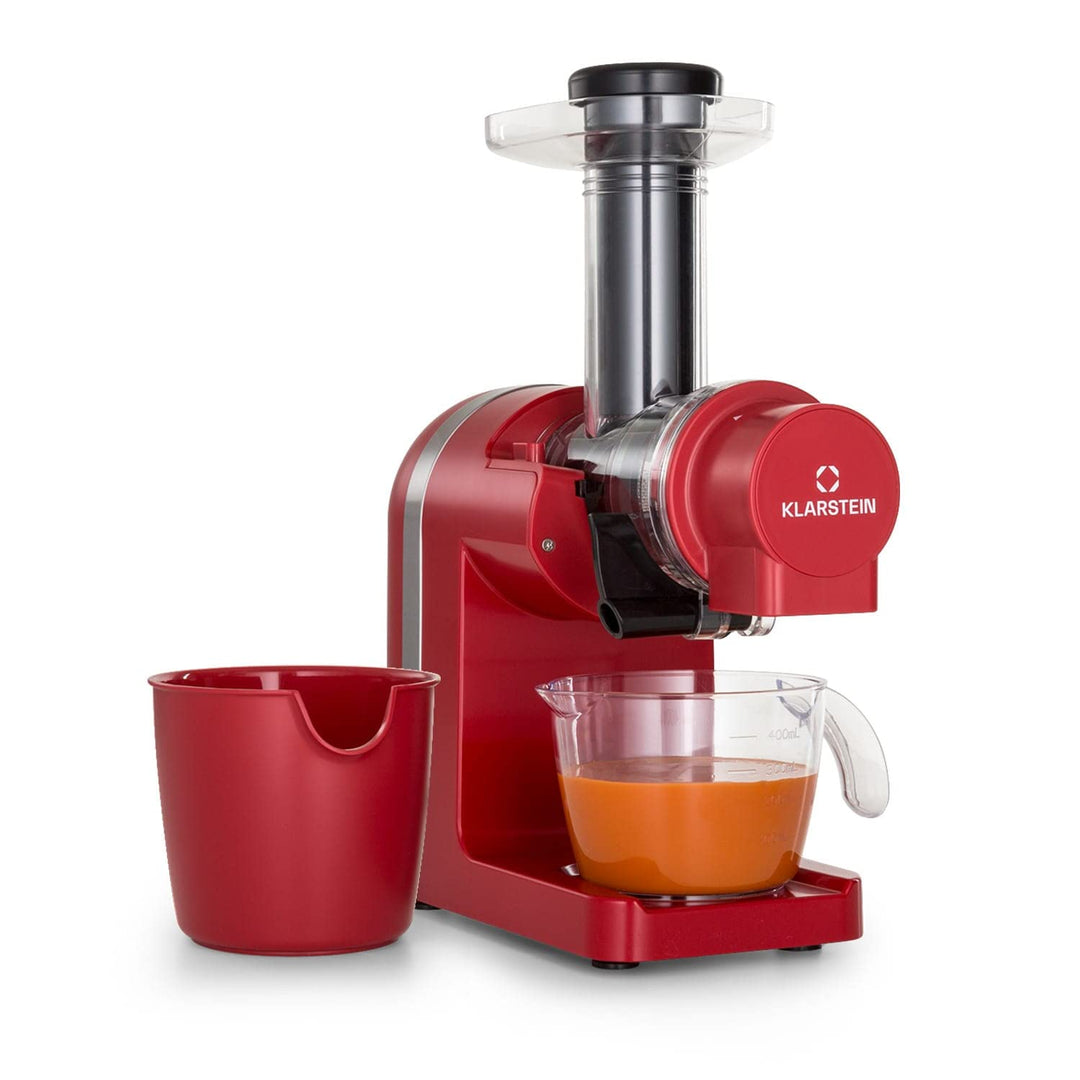 Klarstein Bella Elegance Saftpresse 200 W, Entsafter mit 400 ml, BPA-frei, rutschfester Standfuss, m