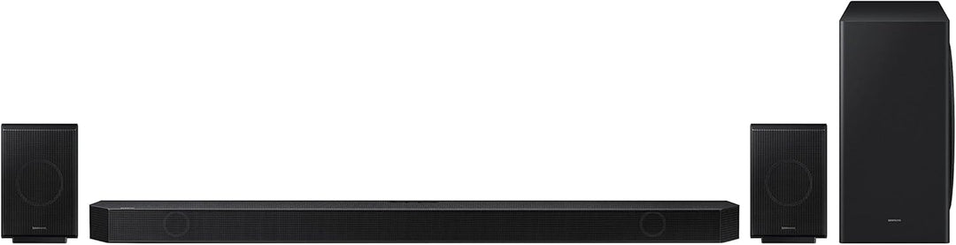 Samsung HW-Q935B 9.1.4-Kanal Q-Soundbar (Deutsches Modell), Rücklautsprecher inklusive, kabelloses