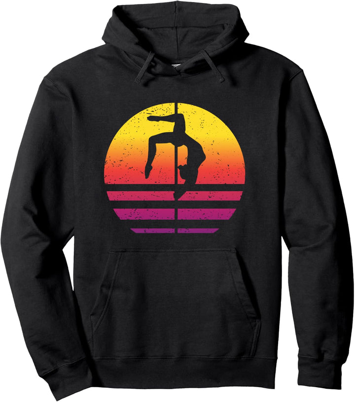 Pole Dance Retro Style Vintage Pullover Hoodie