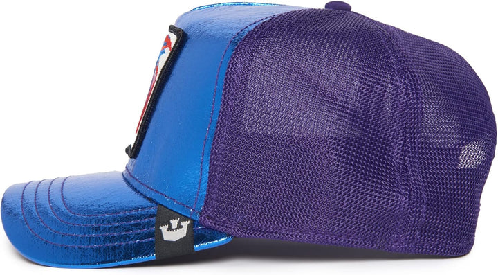 Goorin Bros. Unisex The Farm Glow Cats Collection Verstellbare Trucker-Kappe Baseballkappe 62 Blau,