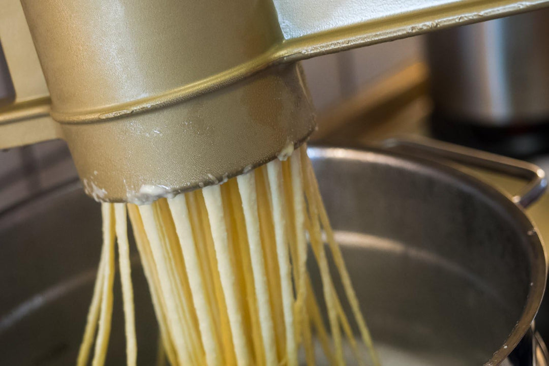 Goldspatz Spätzlepresse für runde Spätzle - Art.-Nr. 2190