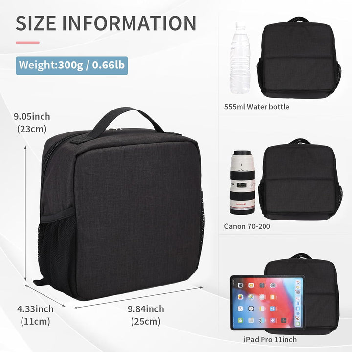 BAIGIO Gepolstert Kamera Einsatz Innentasche Stossfest Foto Insert Tasche DSLR SLR Fototasche Kamera