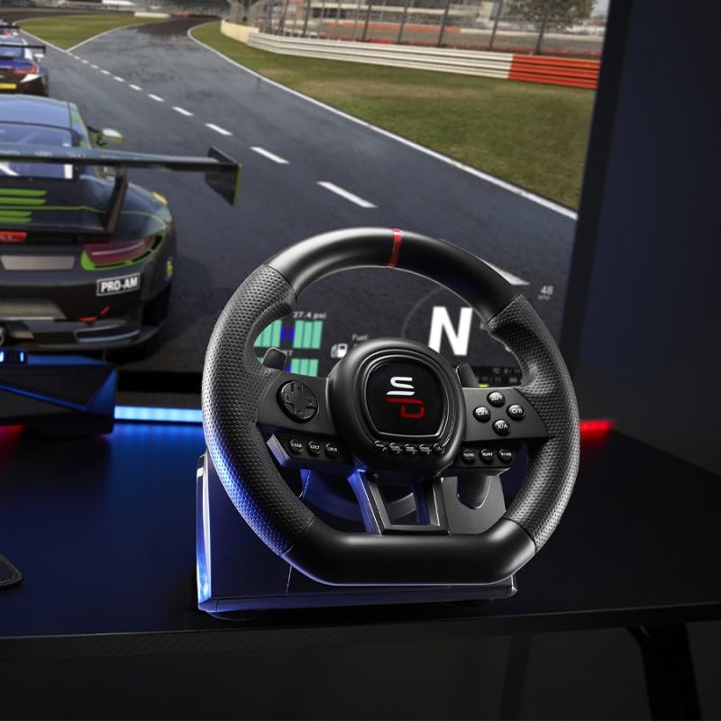 Subsonic Superdrive - Rennlenkrad SV650 Racing Wheel lenkräd mit Pedalen, Shift & Vibration - Xbox S