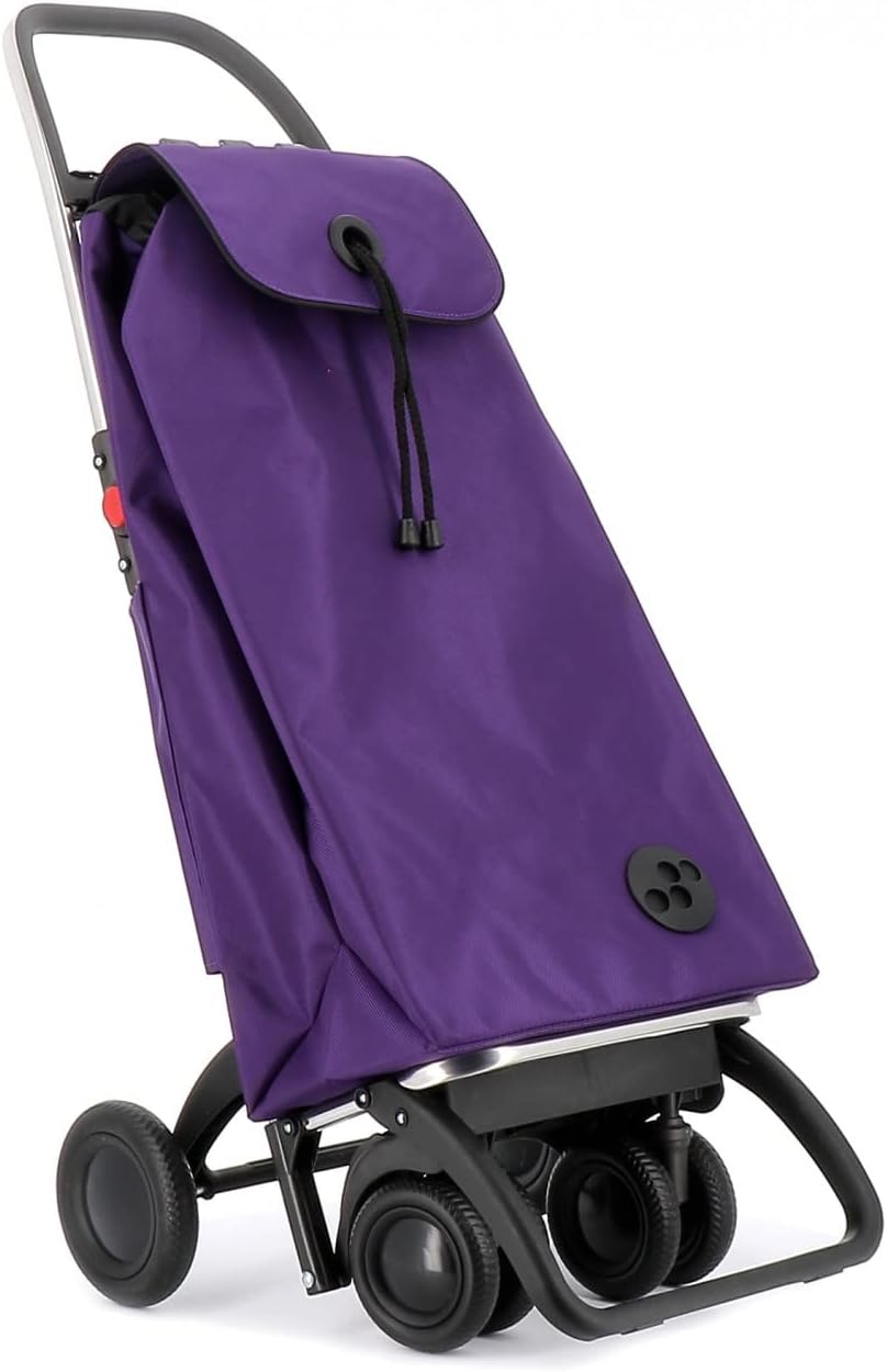 Klappbarer Einkaufstrolley Rolser I-Max MF 4 Räder (2 drehbare) - Violett, Violett