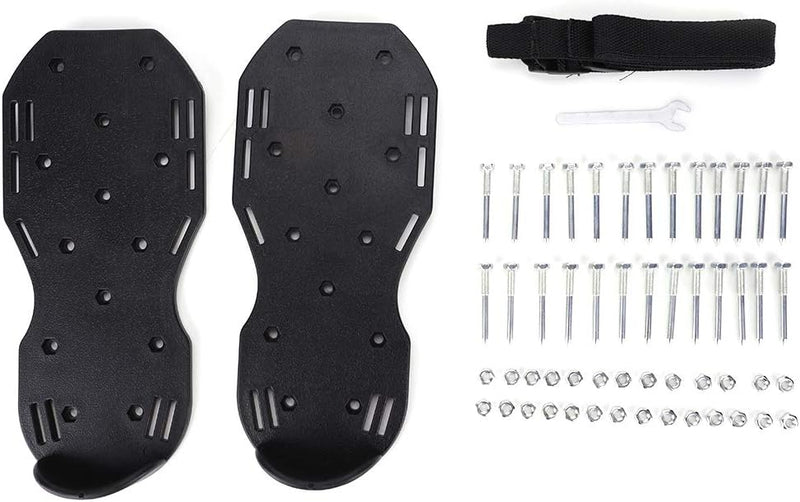 Cocoarm Sandalen für Rasenbelüfter, Rasenbelüfter, Seide, Loosening Aerator Schuhe mit Spitzen, Flec