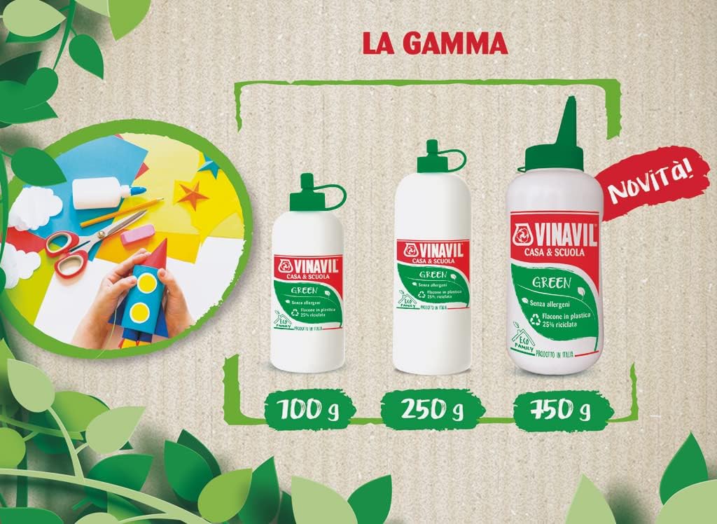 Vinavil Zuhause&Schule Flasche 750 g 750g Zuhause&Schule, 750g Zuhause&Schule
