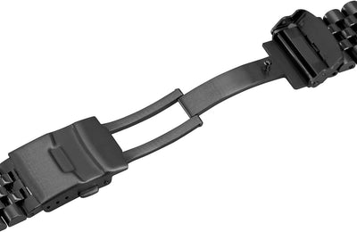 YISIWERA Edelstahlbänder Compatible for Garmin Fenix 6X/6X Pro/5X/5X Plus/3/3 HR/Saphir/D2/Foretrek