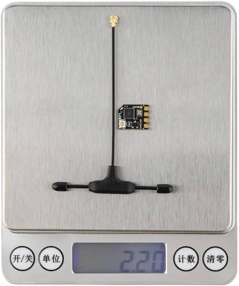 Radiomaster RP1 2,4 GHz ExpressLRS Nano-Empfänger mit 65 mm UFL T-Antenne für ELRS FPV-Sender – eign