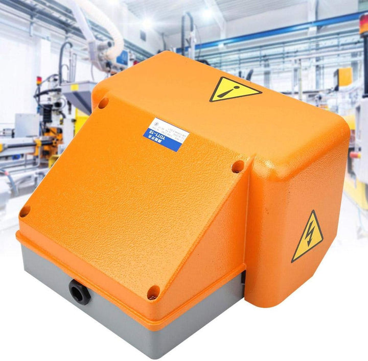 Industrieller Fussschalter, doppelter Fusspedalschalter mit Vollaluminiumgehäuse AC380V DC220V 6A