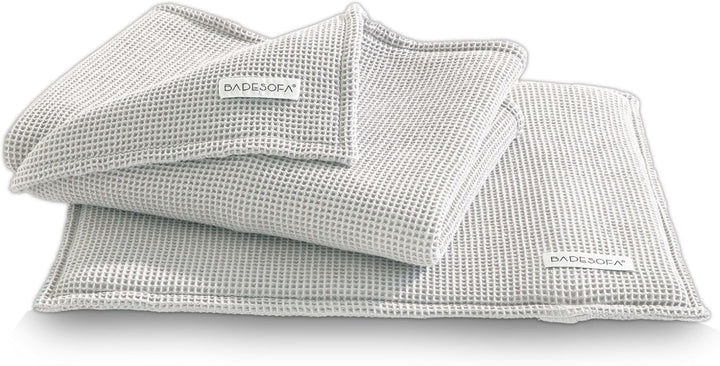 SAUNASOFA® Sauna-Set aus Bio-Baumwolle | Hitzebeständig & waschbar | Made in EU | 1 Sauna-Kissen 40x