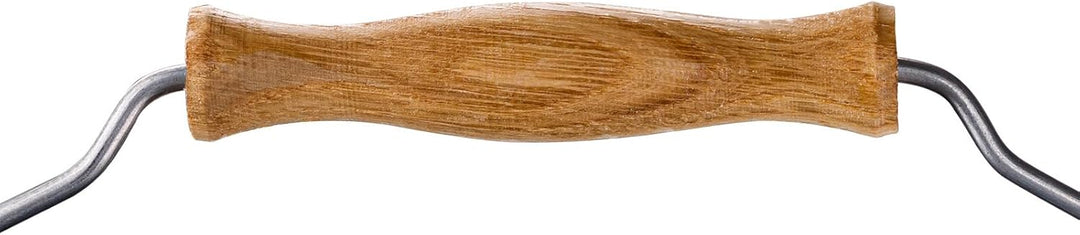 Emaille Kamin Ascheeimer Kohleneimer Eimer Deko Landhaus 10 L schwarz emailliert mit Holz Henkel