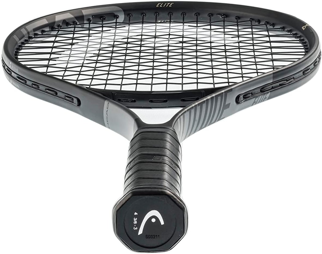HEAD Unisex – Erwachsene Mx Attitude Elite Tennis Racquet Griffstärke 2 Stealth, Griffstärke 2 Steal