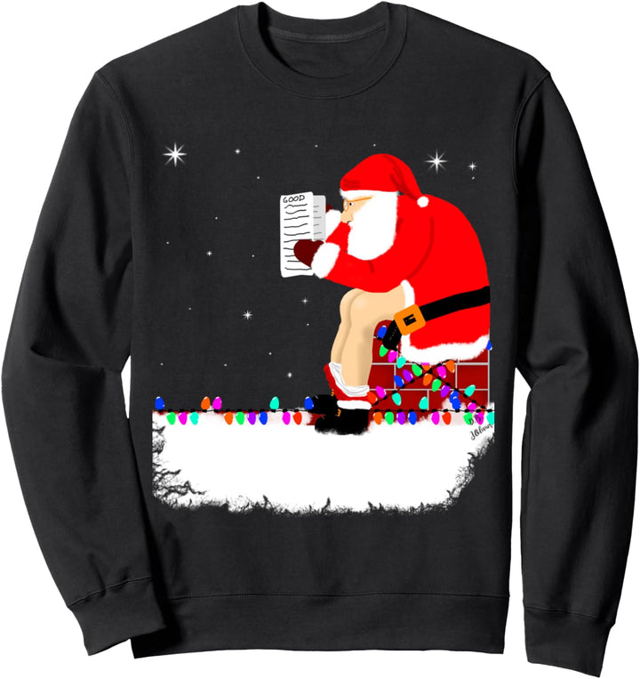 lustiges weihnachtsoutfit ugly sweater santa claus Sweatshirt