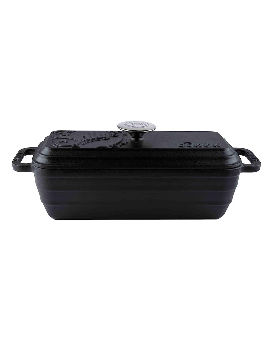 Sallys Gusseisen Brot- Backform Baba (Carbon Black), Carbon Black