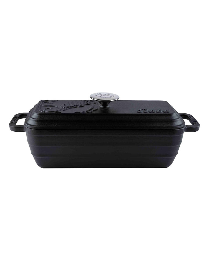 Sallys Gusseisen Brot- Backform Baba (Carbon Black), Carbon Black