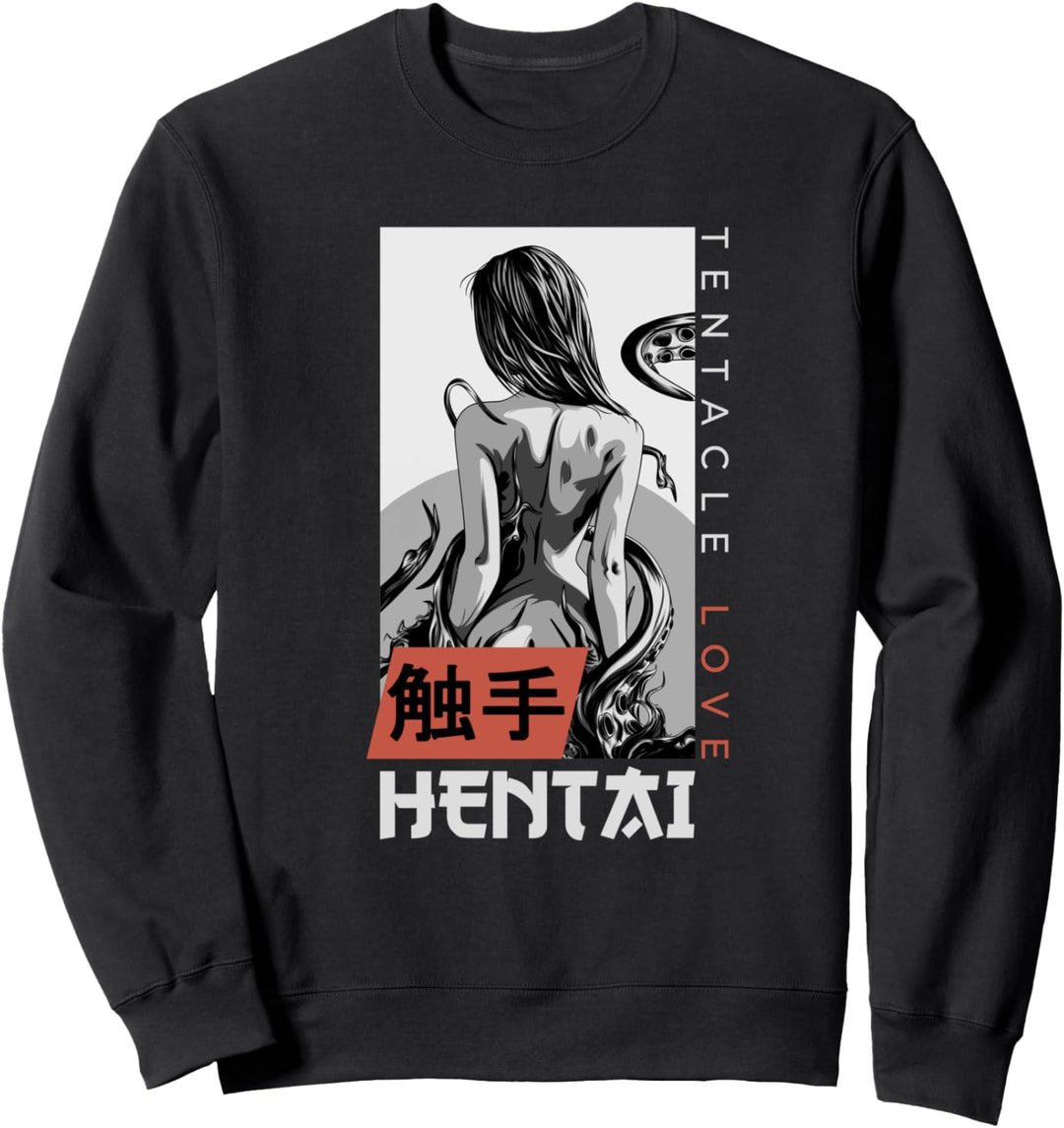 Aesthetic Hentai Anime Manga Girl Japanese Art Otaku Sweatshirt