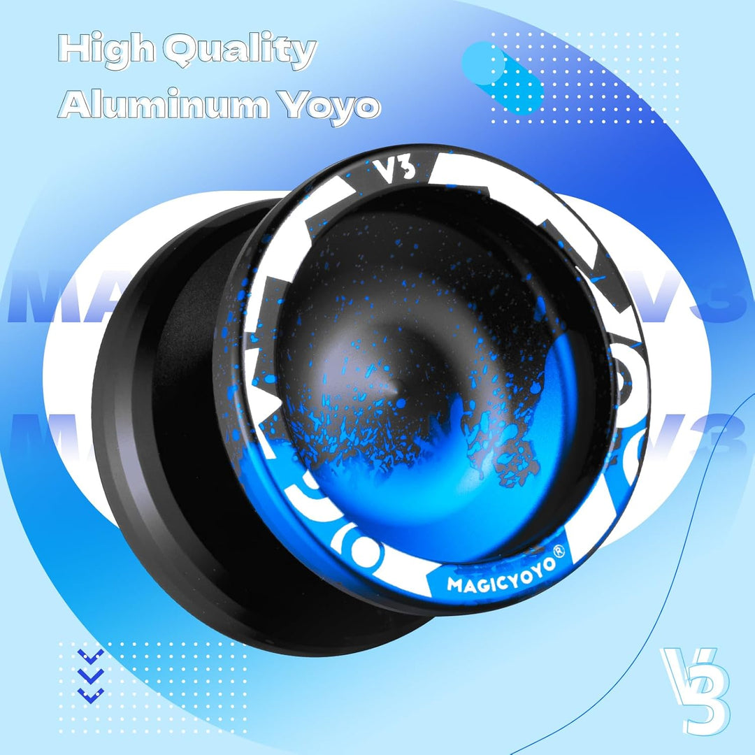 MAGICYOYO Professionelles JoJo V3 Responsive Yoyo für Kinder, Dual Purpose Yo Yo mit Unresponsive Jo