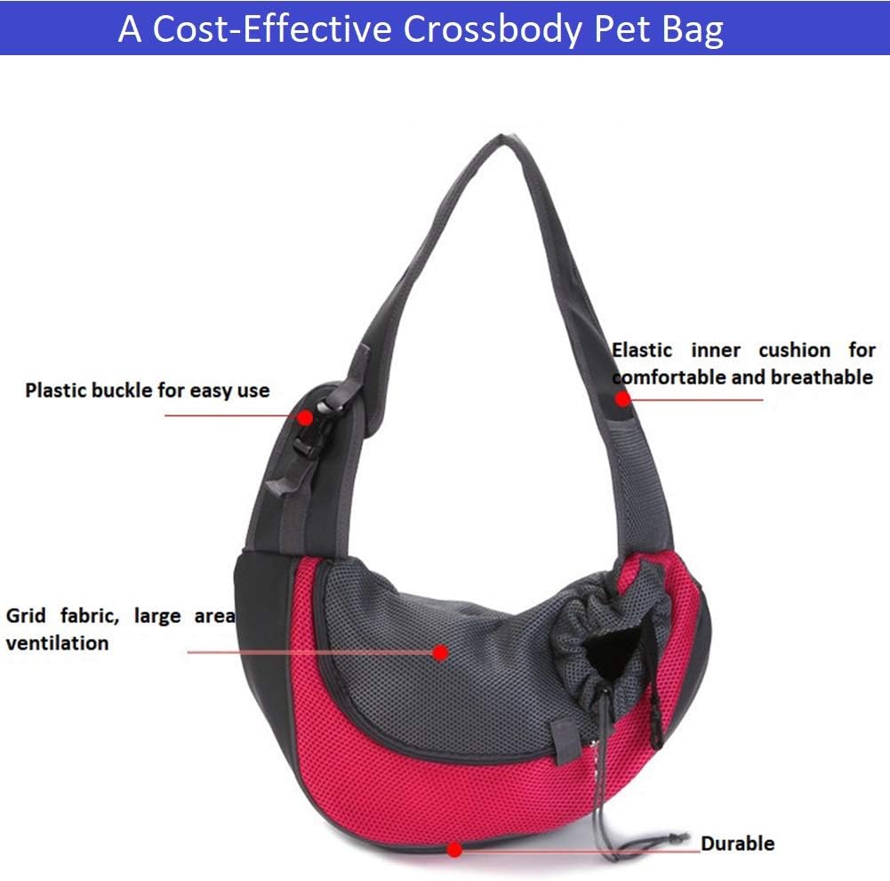 Katzen Hunderucksack, Haustier Umhängetasche, Hundetragetasche Outdoor Tragetasche Hund, Hunde Trage