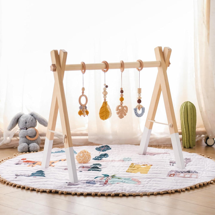 Promise Babe Spielbogen Baby Holz Baby Gym Holz Baby Spielbogen Neugeborenen Spielzeug Spielbogen Ac