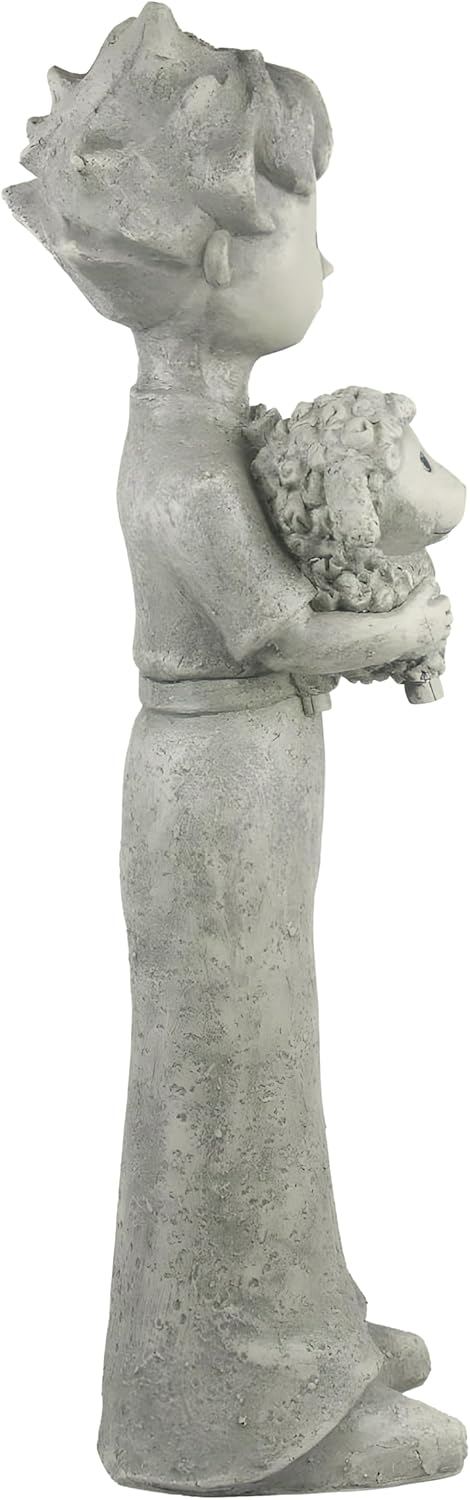 Vidroflor Kunststein Der Kleine Prinz - Prinz mit Schaf © Antoine de Saint-Exupéry, Klein, Leicht, B