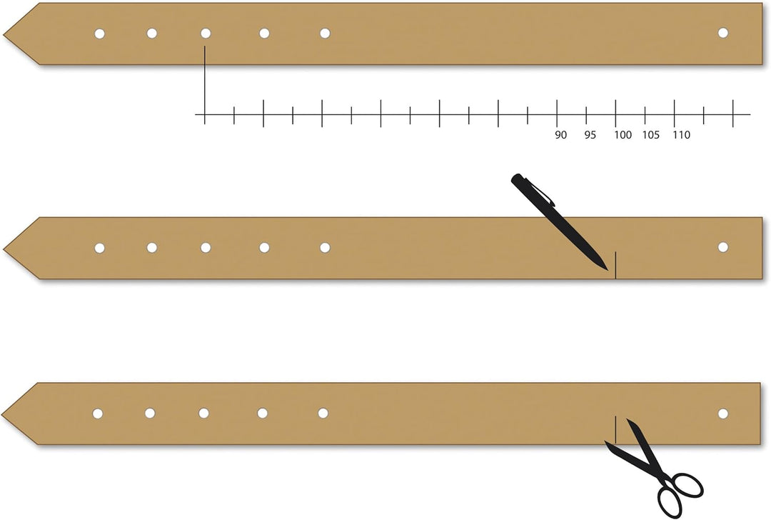 VaModa Vollrindleder 4cm Wechselgürtel Jeansgürtel Belt 40 mm | Ledergürtel für Damen Herren 4,0 cm