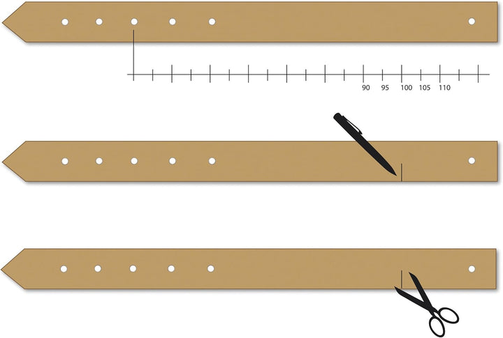 VaModa Vollrindleder 4cm Wechselgürtel Jeansgürtel Belt 40 mm | Ledergürtel für Damen Herren 4,0 cm