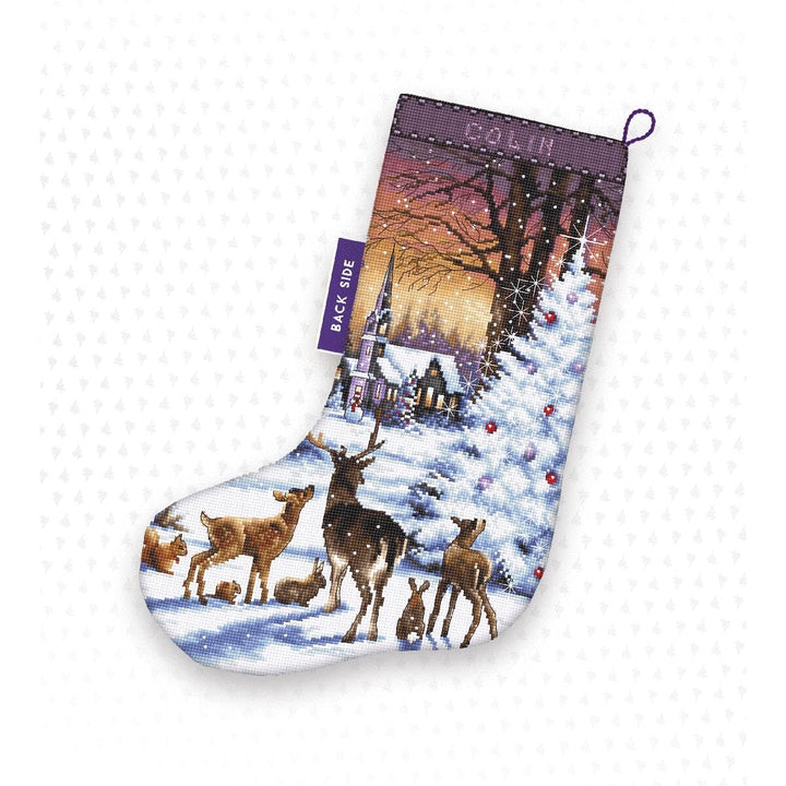 Letistitch Leti948 Kreuzstich Set, Mehrfarbig, 37x24,5cm