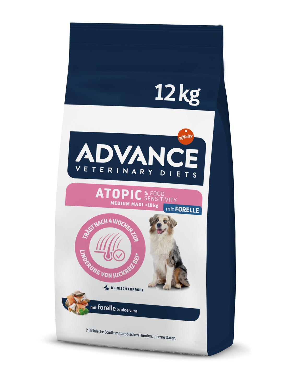 ADVANCE Atopic Care Hundediätfutter, 12kg, 1er Pack (1 x 12 kg)