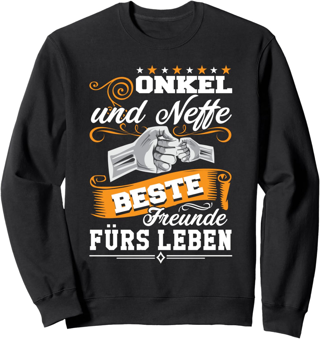 Onkel und Neffe Beste Freunde Fürs Leben Vatertag Sweatshirt