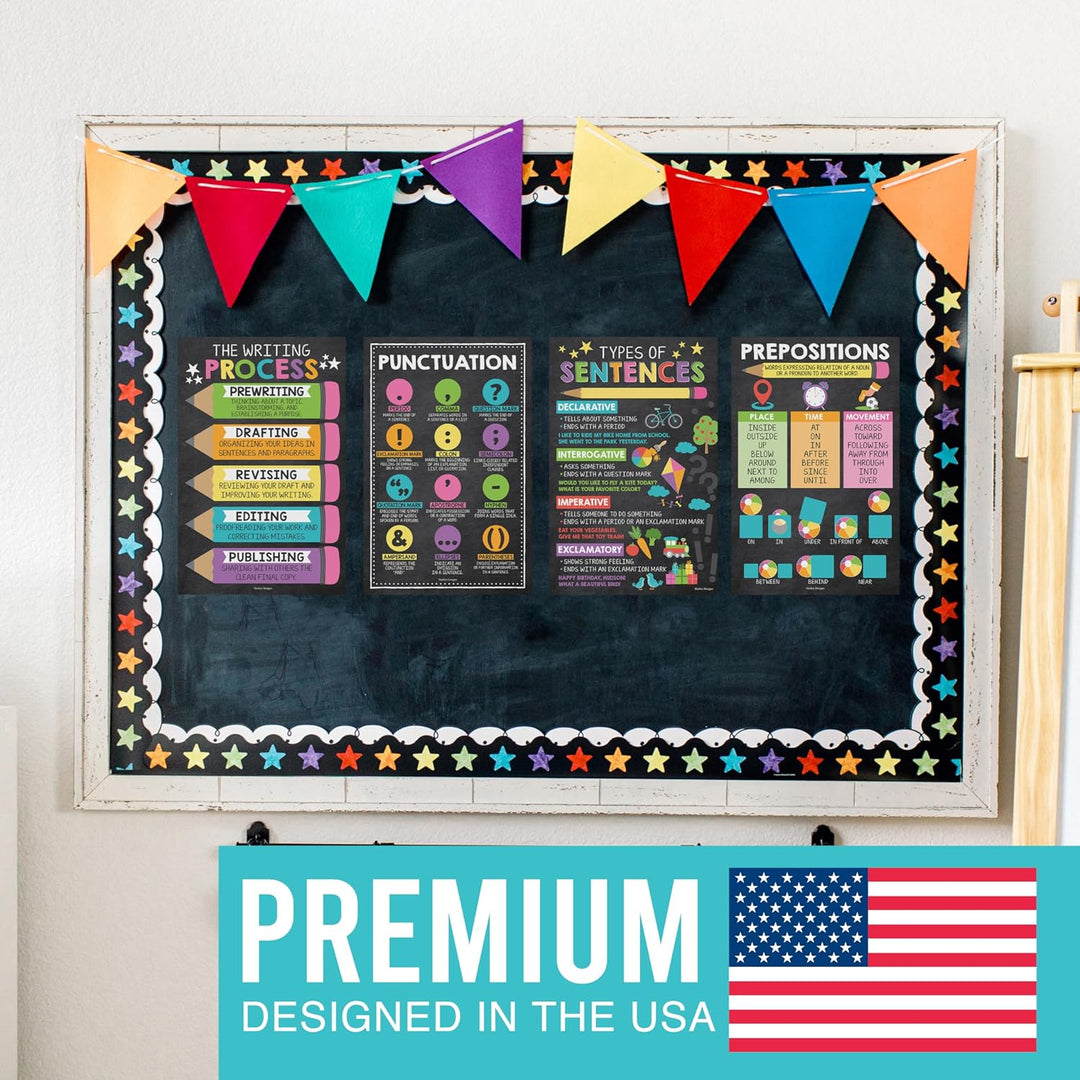 8 Kreidetafel-Poster mit beruhigender Ecke, für Klassenzimmer, Must-Haves für Lehrer – Calm Down Cor