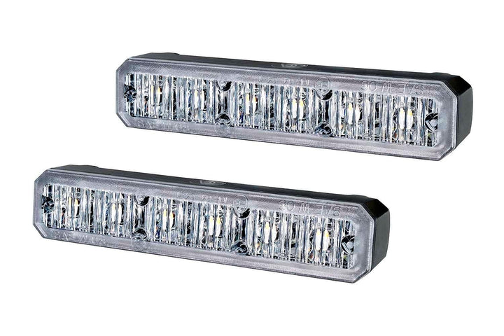 HELLA - LED-Blitz-Kennleuchte - BST - 12/24V - gelb - Schraubanschluss/Anbau - Kabel: 860mm - Stecke