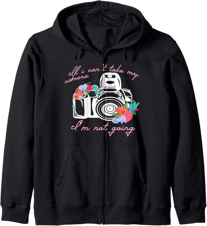 Fotografin Kamera Geschenk Idee Fotografie Spruch Kapuzenjacke