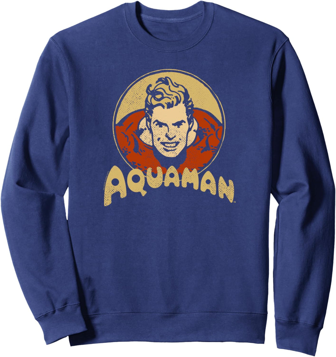Aquaman Aqua Circle Sweatshirt