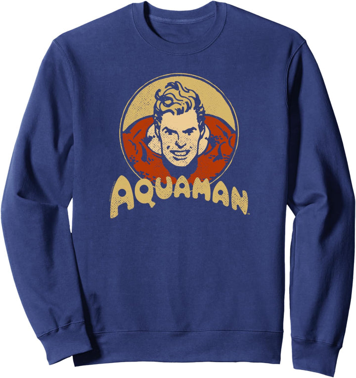 Aquaman Aqua Circle Sweatshirt