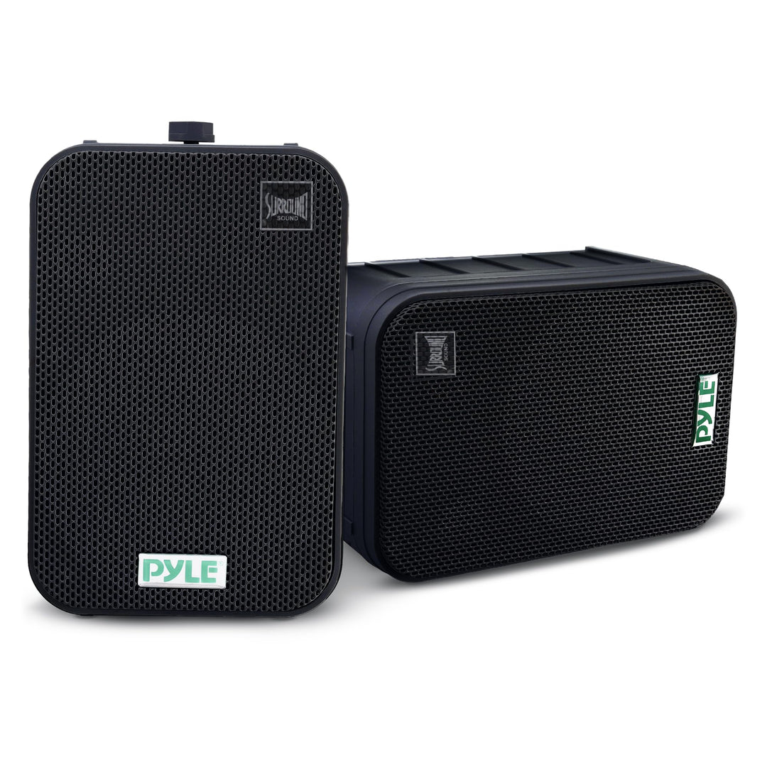 Pyle Dual Lautsprecher, Box, Musikbox, Party Boxen, Soundbox, Speaker, Wetterfeste 16,5cm Musikboxen