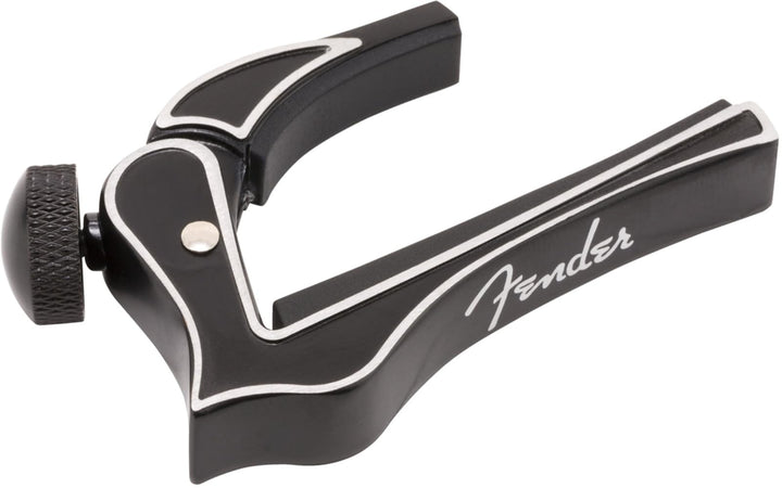 Fender Kapodaster, Robuster und langlebiger Gitarren Kapo für präzises Greifen, geeignet für E-Gitar