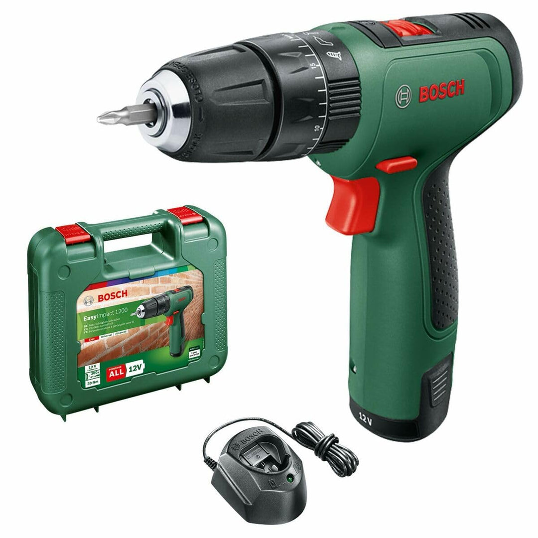 Bosch Home and Garden Bosch Akku Bohrschrauber EasyImpact 1200 (1x Akku, 12 Volt System, im Koffer)