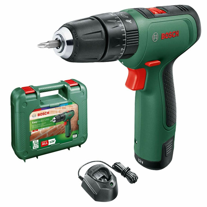 Bosch Home and Garden Bosch Akku Bohrschrauber EasyImpact 1200 (1x Akku, 12 Volt System, im Koffer)