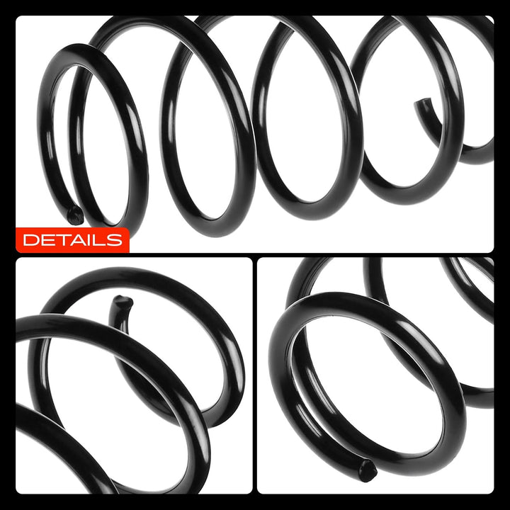 Frankberg 2x Federn Fahrwerksfeder Vorderachse Kompatibel mit A3 8P1 2003-2012 A3 Sportback 8PA 2004