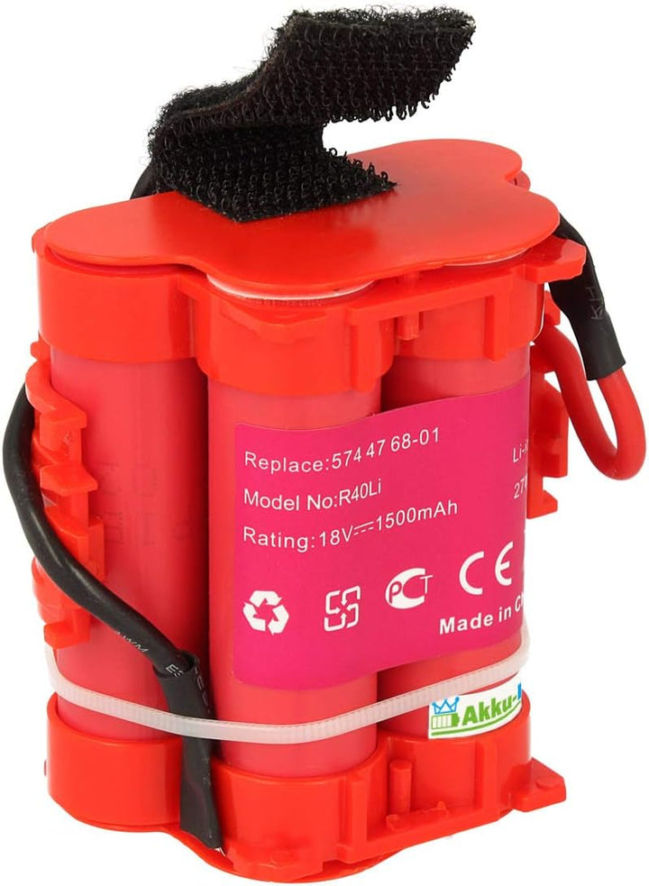 Akku-King Akku kompatibel mit Gardena 574 47 68-01, 574 47 68-03, 586 57 62-01 - Li-Ion 1500mAh - fü