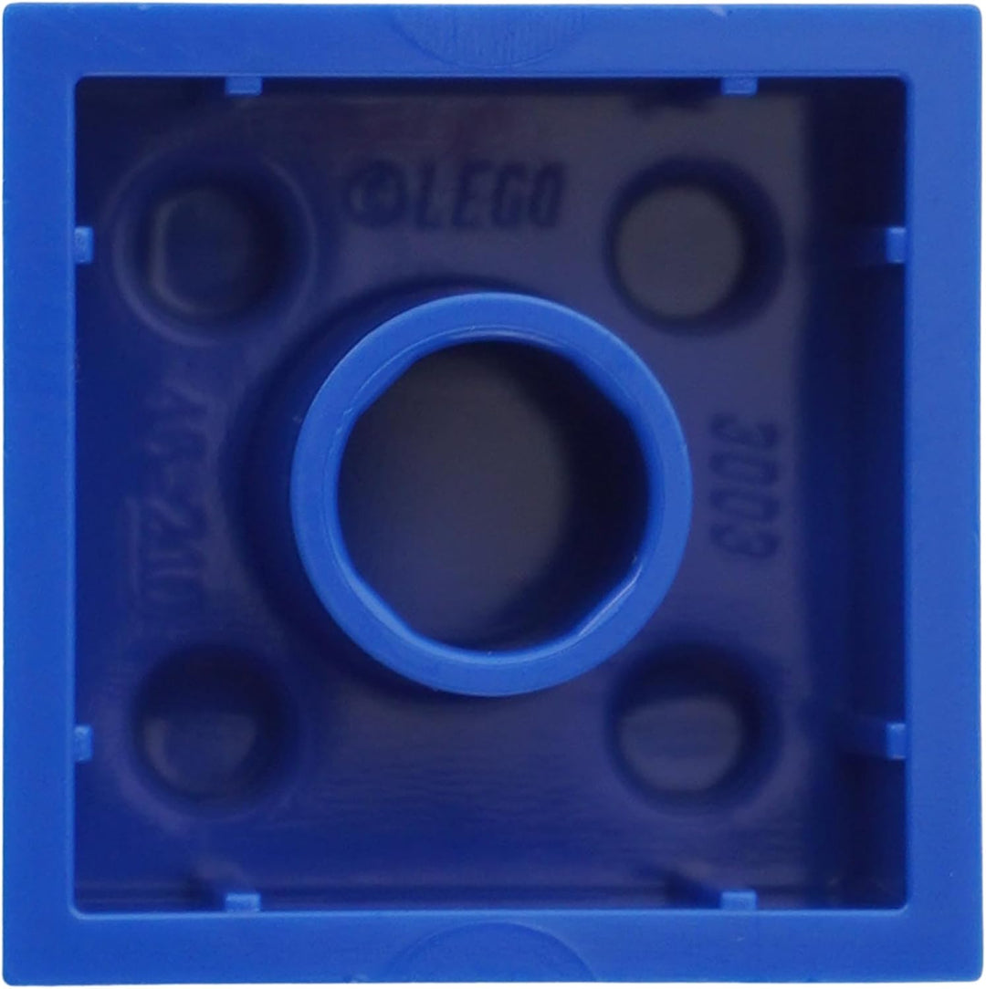 Lego® Classic Basic 3001 2x2 Steine blau - 100 Stück Bausteine - Ideal für Kreative Bauvorhaben und