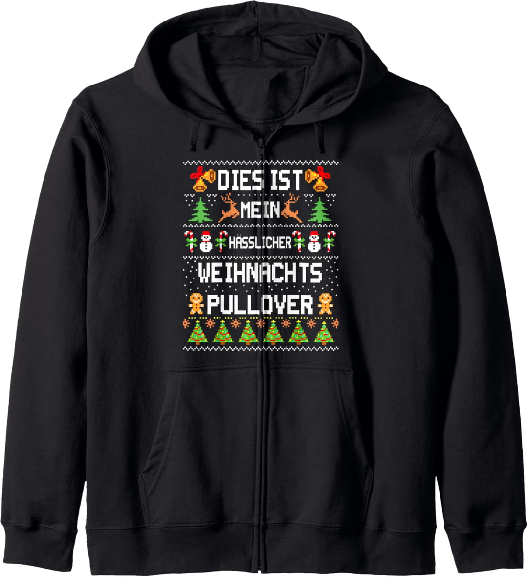 Dies Ist Mein Hässlicher Weihnachtspullover Kapuzenjacke