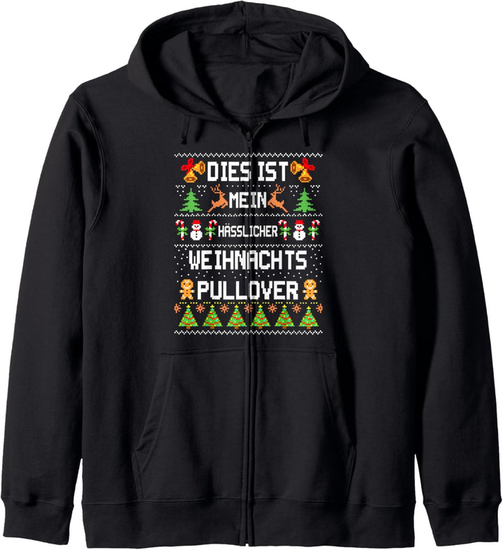 Dies Ist Mein Hässlicher Weihnachtspullover Kapuzenjacke