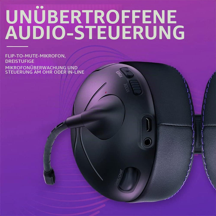 Victrix Gambit Schwarz drahtlos and verkabelt Gaming Kopfhörer mit Mic - PlayStation PS4, PS5 - Espo