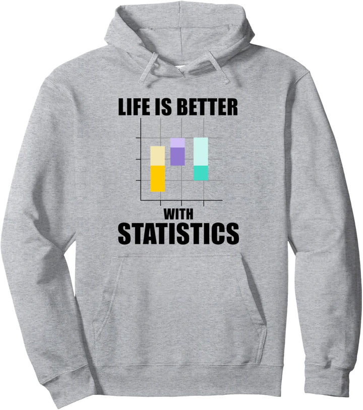 Lustiger Spruch Leben mit Statistik Datenanalyst Pullover Hoodie