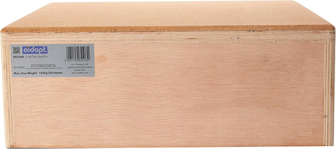 Aidapt VR239A Trittbox mit Oberfläche aus Kork (Grösse 152 mm (6 inch)) 152.4 mm/6 Inch, 152.4 mm/6