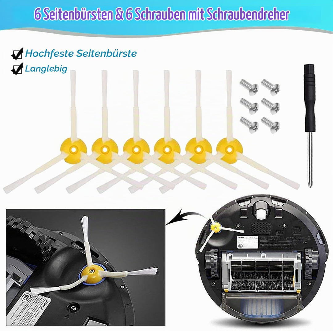 Ersatzteile für iRobot Roomba 600 Serie 604 605 606 610 612 614 615 616 620 621 626 627 630 631 632