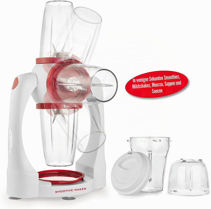 Macom Standmixer Smoothie Maker 852 rot